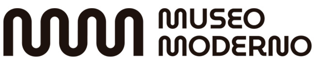 Logo con texto "museo moderno"