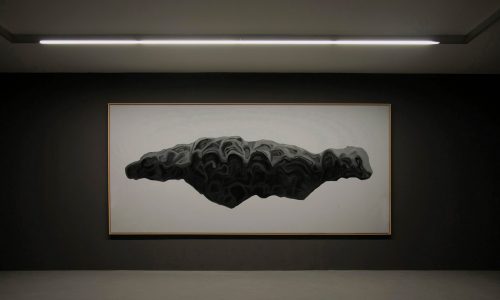 Mesón de Fierro, 2011. Acrílico sobre lienzo. 184 x 396 cm.